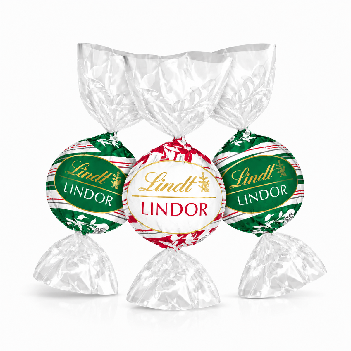 Lindt LINDOR Peppermint Assorted Chocolate Truffles – Bulk Value Bag