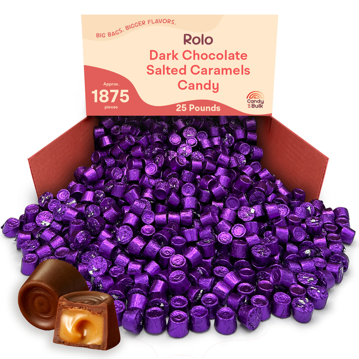 Rolo Salted Caramel Dark Chocolate - Bulk Value Bag