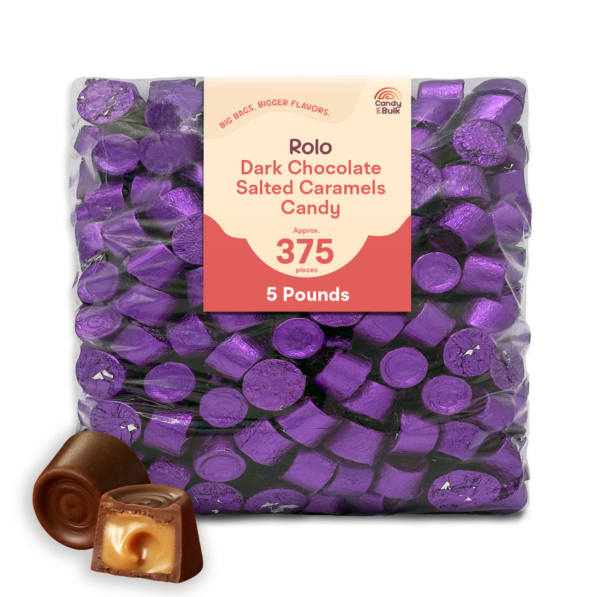 Rolo Salted Caramel Dark Chocolate - Bulk Value Bag